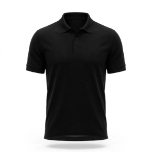 Men's Black Polo T-Shirt