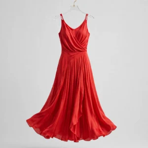Women's Red One Piece Dress