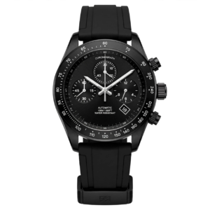 Men's Black Chronograph Watch