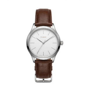 Men's Leather Strap Classic Watch