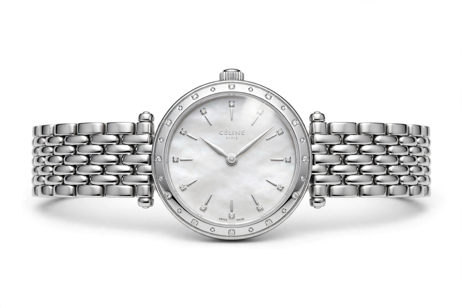 Women's Silver Bracelet Watch